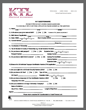 W-7 form